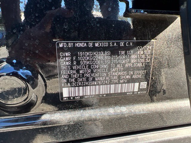 Used 2024 Honda HR-V LX image 10