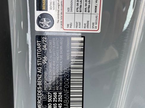 Certified 2022 Mercedes-Benz SL 55 AMG 4MATIC image 4