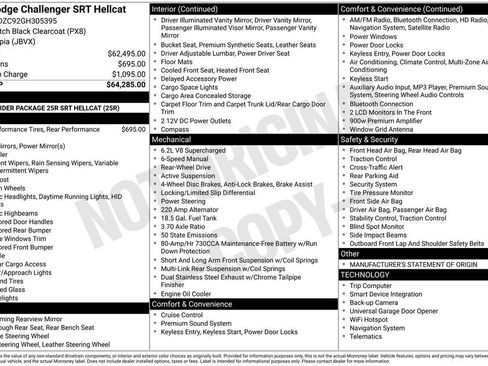 Used 2016 Dodge Challenger SRT Hellcat image 5