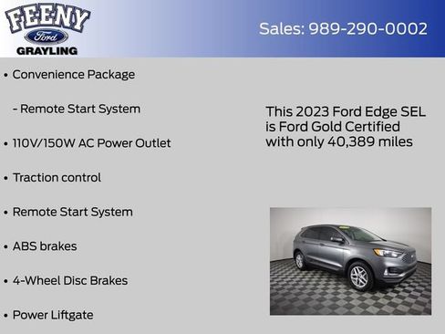 Used 2023 Ford Edge SEL w/ Convenience Package AWD/4WD image 14