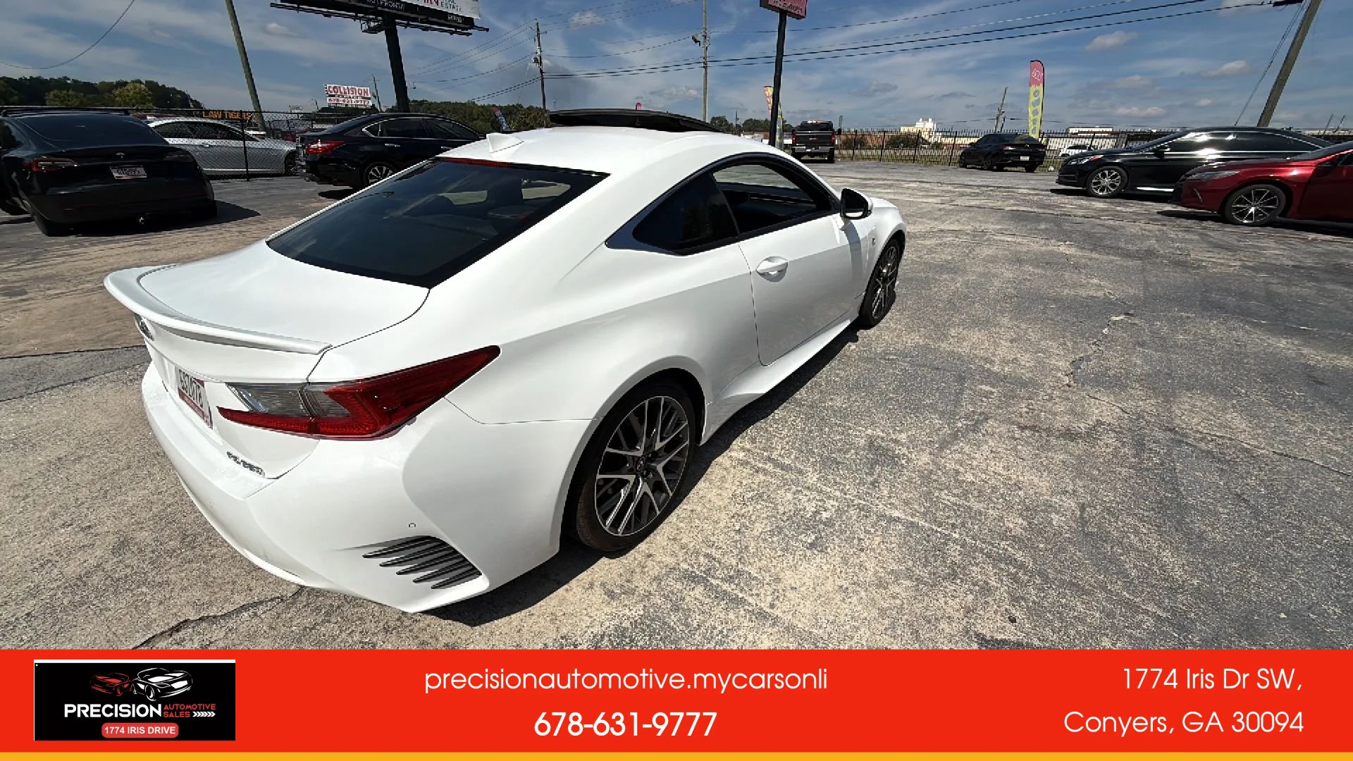 Used 2015 Lexus RC 350 w/ F Sport w/Summer Tires RWD image 6