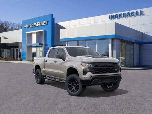 New 2026 Chevrolet Silverado 1500 Custom Trail Boss w/ Turbomax Blackout Package image 1