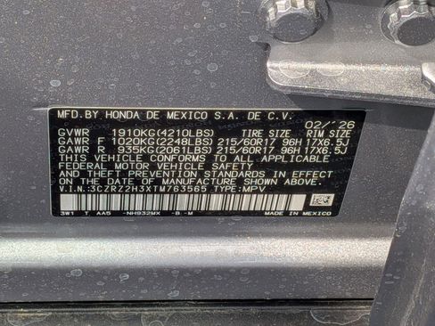 New 2026 Honda HR-V LX image 35