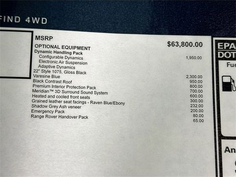 Used 2026 Land Rover Range Rover Velar Dynamic SE image 28