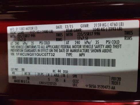 Used 2016 Ford Escape SE w/ Equipment Group 201A AWD/4WD image 33