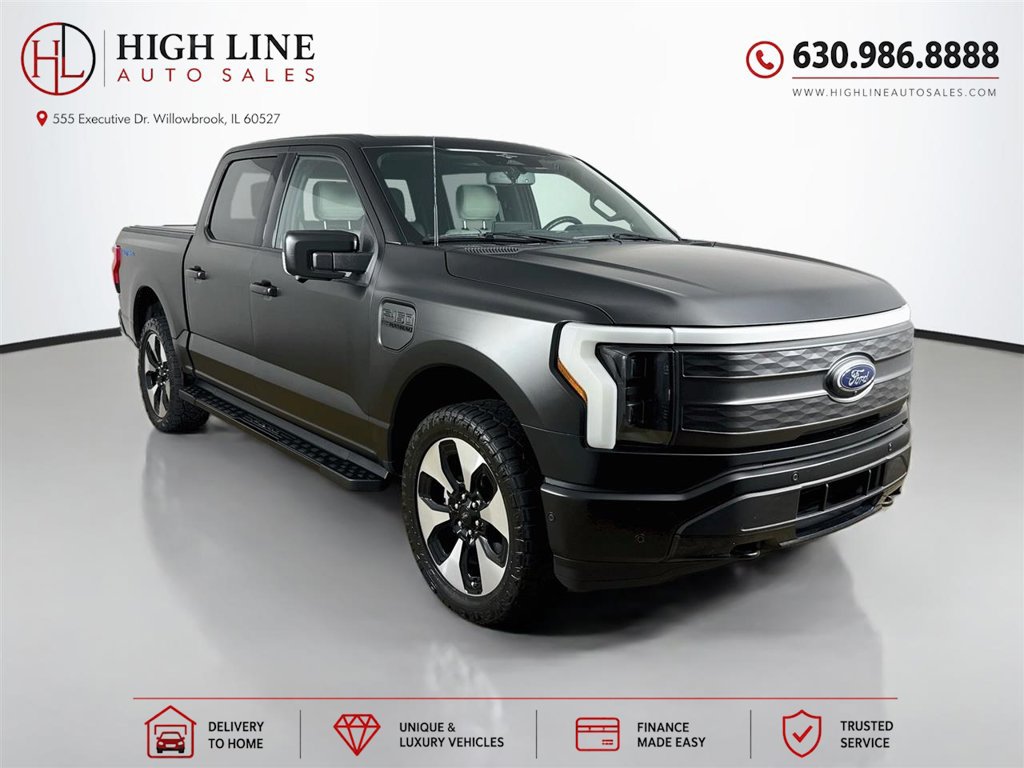 Used 2023 Ford F150 Lightning Platinum AWD/4WD image 1