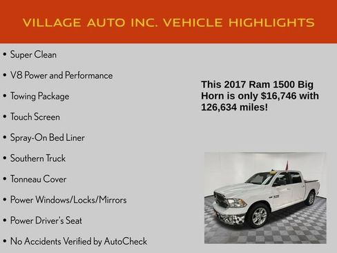 Used 2017 RAM 1500 Big Horn image 7