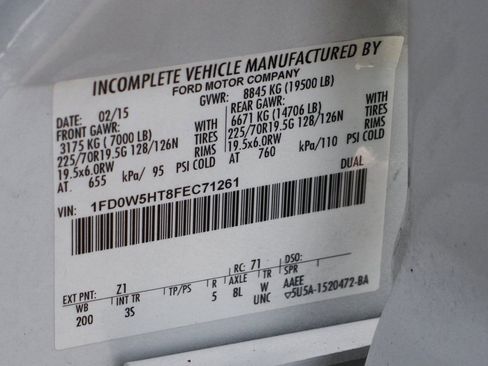 Used 2015 Ford F550 4x4 Crew Cab Super Duty image 46