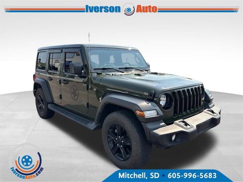 Used 2021 Jeep Wrangler Unlimited Sport AWD/4WD image 5