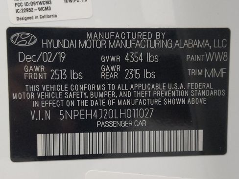 Used 2020 Hyundai Sonata Limited FWD image 33