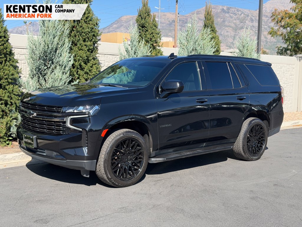 Used 2021 Chevrolet Tahoe RST w/ Rear Media and Nav Package AWD/4WD image 3
