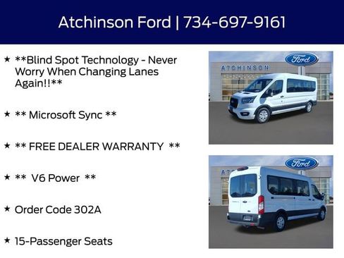 Certified 2023 Ford Transit 350 XLT RWD image 8