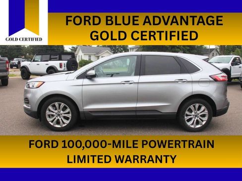 Certified 2022 Ford Edge Titanium AWD/4WD image 1