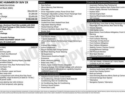 New 2025 GMC Hummer EV 2X AWD/4WD image 33