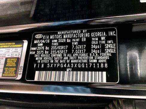 Used 2016 Kia Sorento L FWD image 39