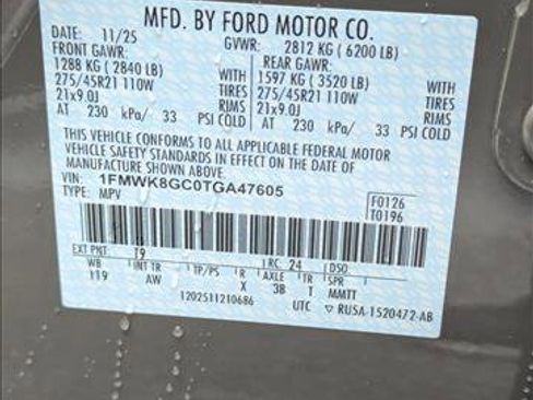 New 2026 Ford Explorer ST w/ Sun And Sound Package image 16