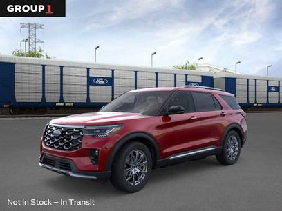 New 2026 Ford Explorer Platinum