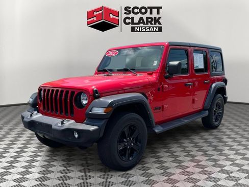 Used 2022 Jeep Wrangler Unlimited Sport AWD/4WD image 3