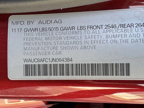 Used 2018 Audi A6 2.0T Premium w/ 20" Black Optic Wheel Package image 26