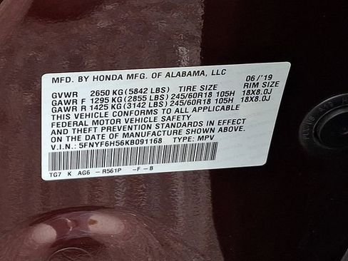 Used 2019 Honda Pilot EX-L image 29