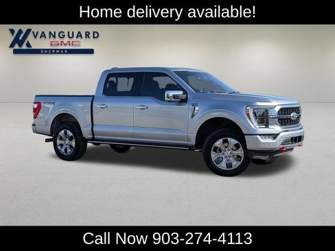 Used 2021 Ford F150 Platinum w/ Equipment Group 701A High AWD/4WD image 1