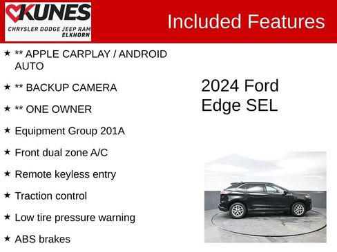 Used 2024 Ford Edge SEL image 2