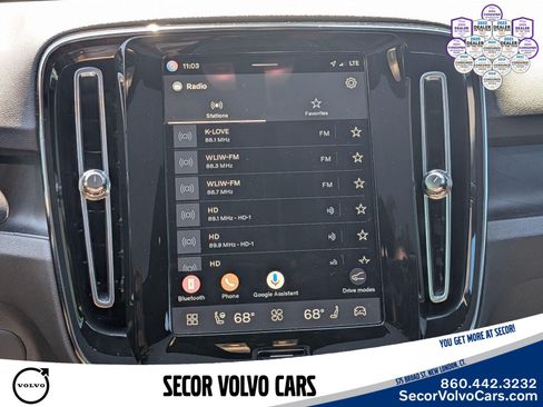 Used 2023 Volvo C40 P8 Recharge Plus w/ Climate Package AWD/4WD image 24