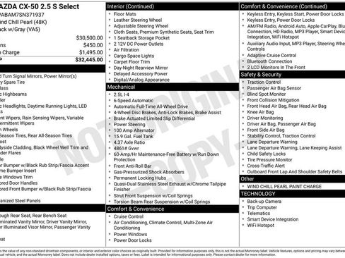 Certified 2025 MAZDA CX-50 AWD 2.5 S w/ Select Package image 4