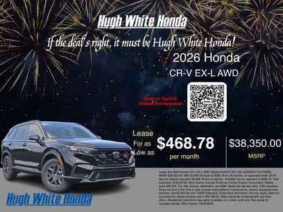 New 2026 Honda CR-V EX-L