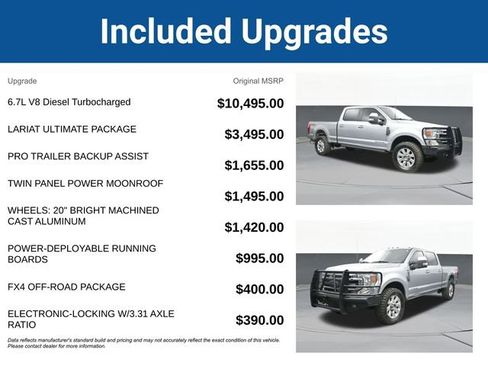 Used 2021 Ford F250 Lariat w/ Lariat Ultimate Package image 5