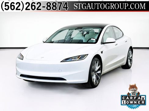 Used 2025 Tesla Model 3 Long Range RWD image 1