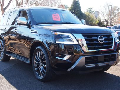 Used 2023 Nissan Armada Platinum w/ Captain's Chairs Package