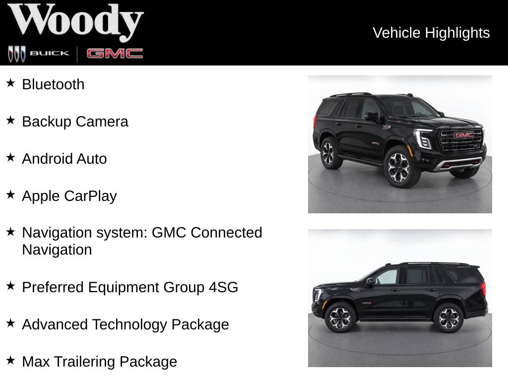 Used 2025 GMC Yukon AT4 Ultimate AWD/4WD image 3