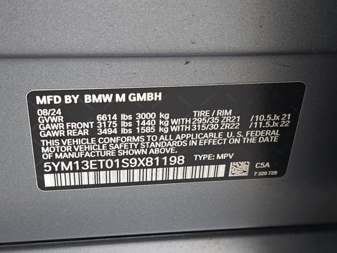 Certified 2025 BMW X5 M Competition w/ Executive Package image 34