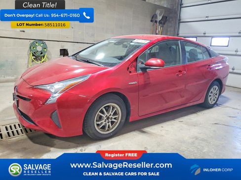 Used 2017 Toyota Prius Two w/ Carpet Mat Package FWD image 1