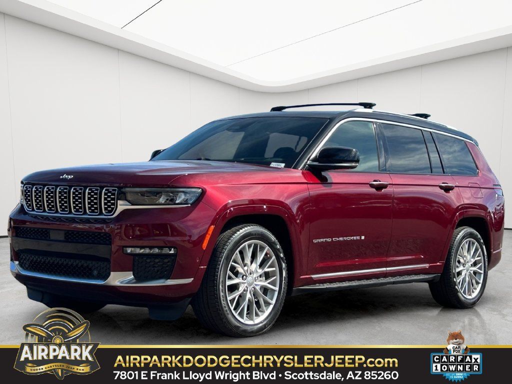 Certified 2023 Jeep Grand Cherokee L Summit w/ Advanced Protech Group IV AWD/4WD image 1