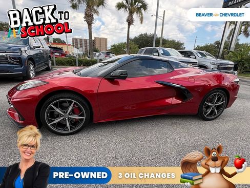 Used 2023 Chevrolet Corvette Stingray Premium Conv w/ Z51 Performance Package RWD image 4