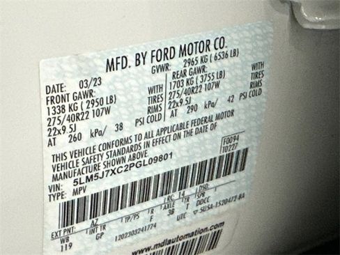 Used 2023 Lincoln Aviator Reserve w/ Jet Package image 39