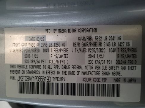 Used 2023 MAZDA CX-9 Touring Plus image 33