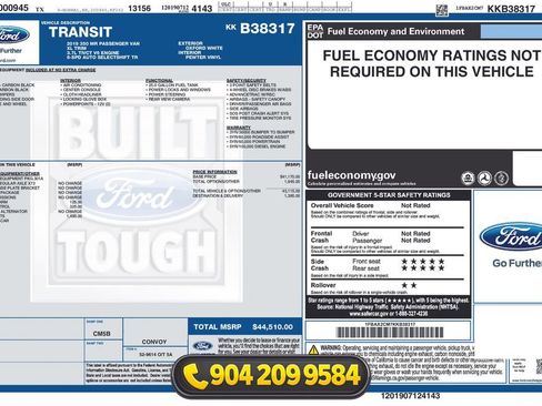 Used 2019 Ford Transit 350 XL RWD image 37