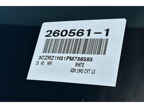 Certified 2023 Honda HR-V LX image 56