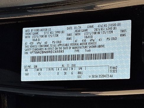 Used 2024 Ford F250 XLT w/ XLT Premium Package AWD/4WD image 27