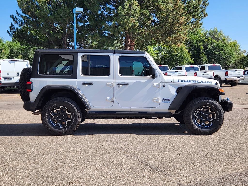 Used 2022 Jeep Wrangler Unlimited Rubicon 4xe w/ Steel Bumper Group AWD/4WD image 2