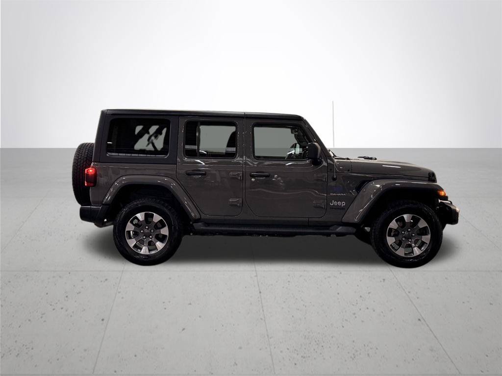 Used 2021 Jeep Wrangler Unlimited Sahara w/ Uconnect 4C Nav & Sound Group AWD/4WD image 9