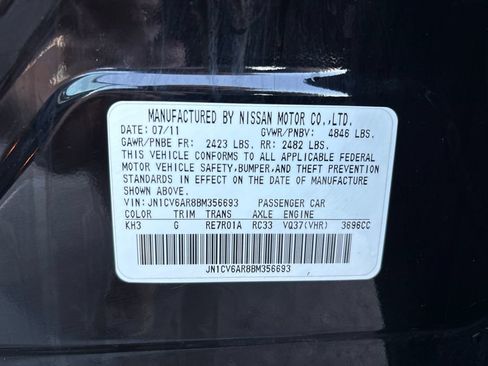Used 2011 INFINITI G37 x Sedan w/ Premium Pkg AWD/4WD image 30