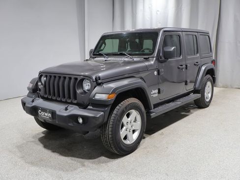 Certified 2021 Jeep Wrangler Unlimited Sport AWD/4WD image 7