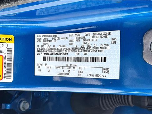 Used 2022 Ford Bronco Outer Banks AWD/4WD image 31