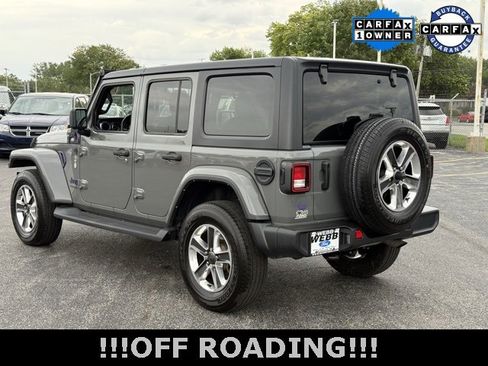 Used 2021 Jeep Wrangler Unlimited Sahara w/ Uconnect 4C Nav & Sound Group image 6