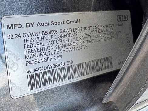 Used 2024 Audi RS 3 w/ Black Optic Plus Package image 31