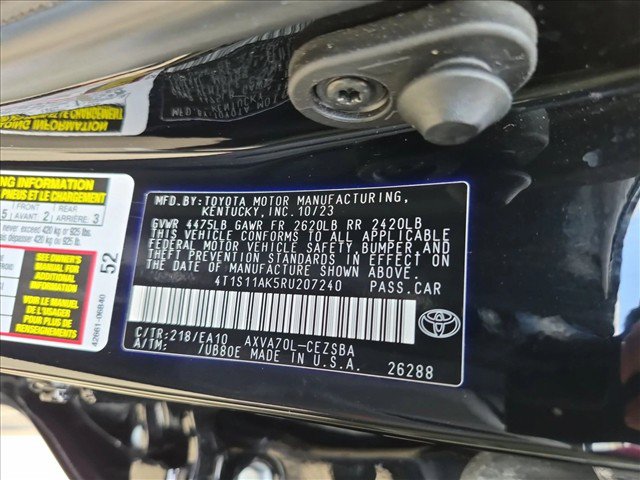 Used 2024 Toyota Camry SE w/ Cold Weather Package FWD image 25